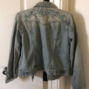 Old Navy Denim Beaded Jacket